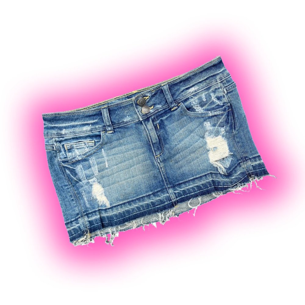 Y2K FOREVER 21 DENIM MINI SKIRT